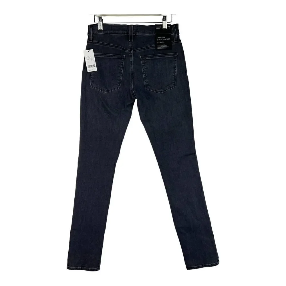 J Brand Mick Bassador Women Grey Charcoal Slim Skinny Stretch Denim Jeans US 28